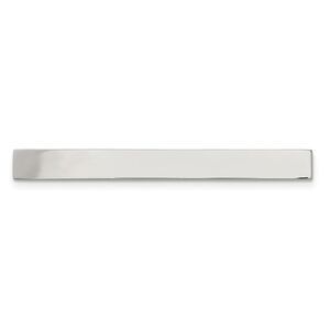Stainless Steel Polished Curved Tie Bar, 5 x 52mm